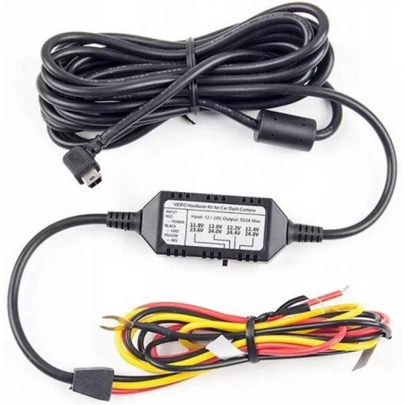 VIOFO HK3 Hardwire Kit Mini USB 5V/2A Dash Cam Power Adapter