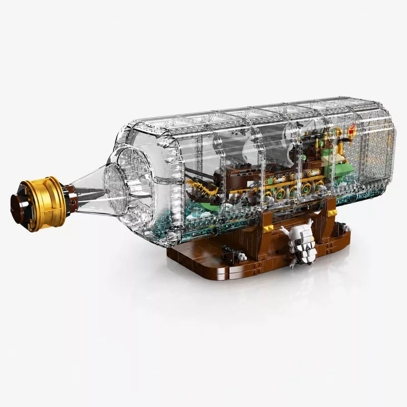 MOULD KING 10067 Flying Dutchman Ship-in-a-Bottle Ehituskomplekt (2499 tükki)