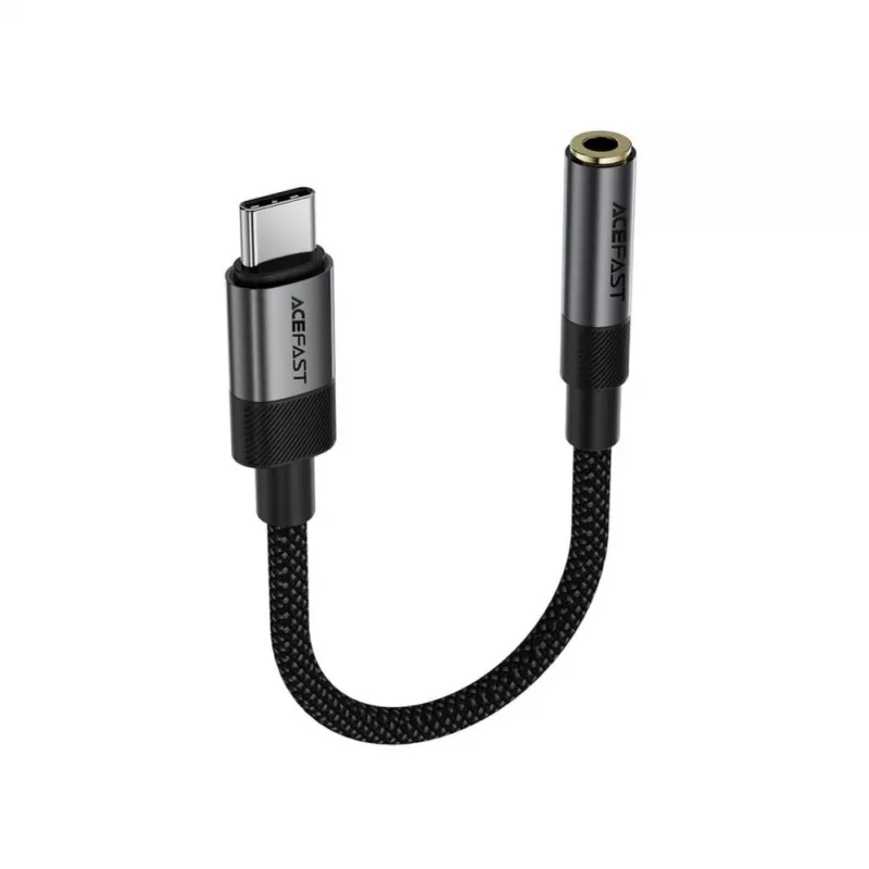 Acefast USB-C to 3.5mm J12 Audio Adapter Black