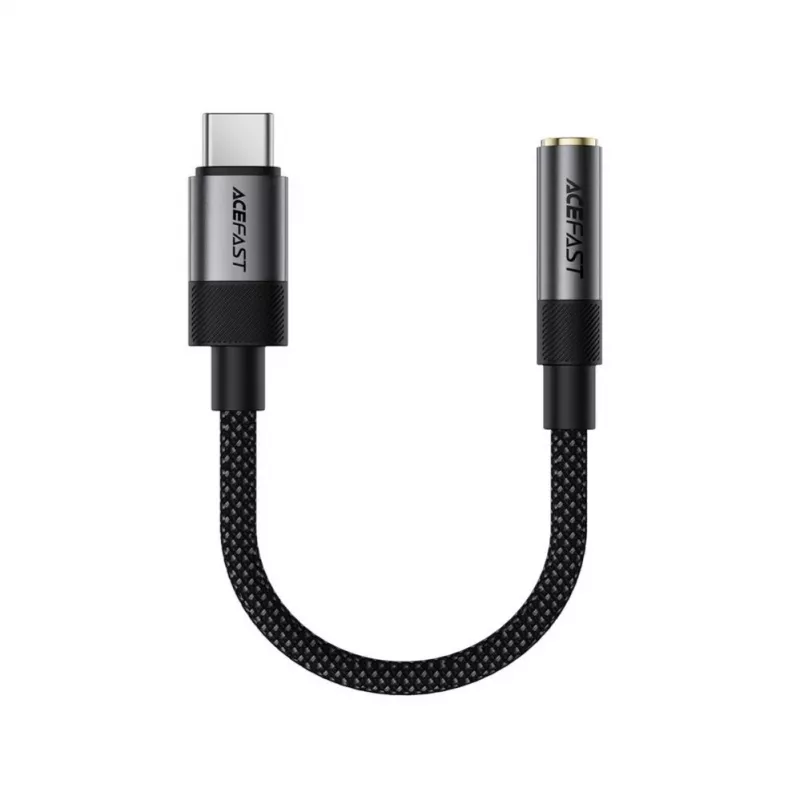 Acefast USB-C to 3.5mm J12 Audio Adapter Black