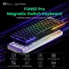 Akko FUN60 PRO mehaaniline klaviatuur USB-C must 61 klahviga