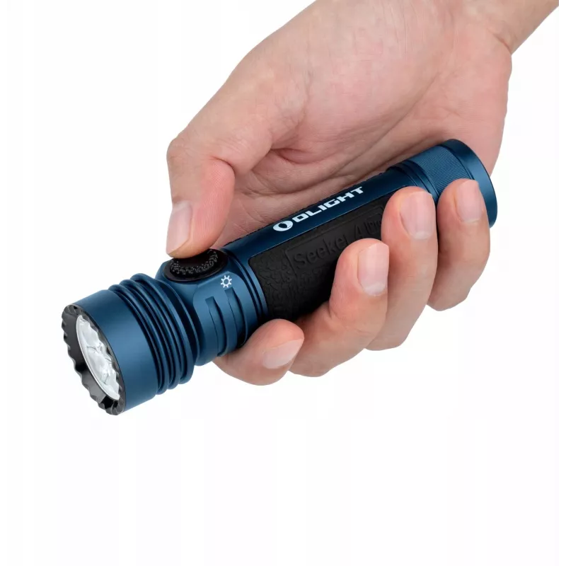 OLight Seeker 4 Pro Midnight Blue LED Taskulamp 4600 lm 205 g