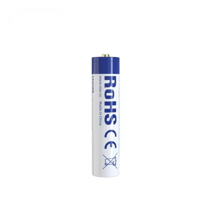 XTAR AAA 1.5V 750mAh laetav liitiumioonaku (4-pakk) kaitsega