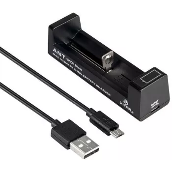 XTAR ANT MC1+ Micro USB Li-ion aku laadija 18650 jaoks