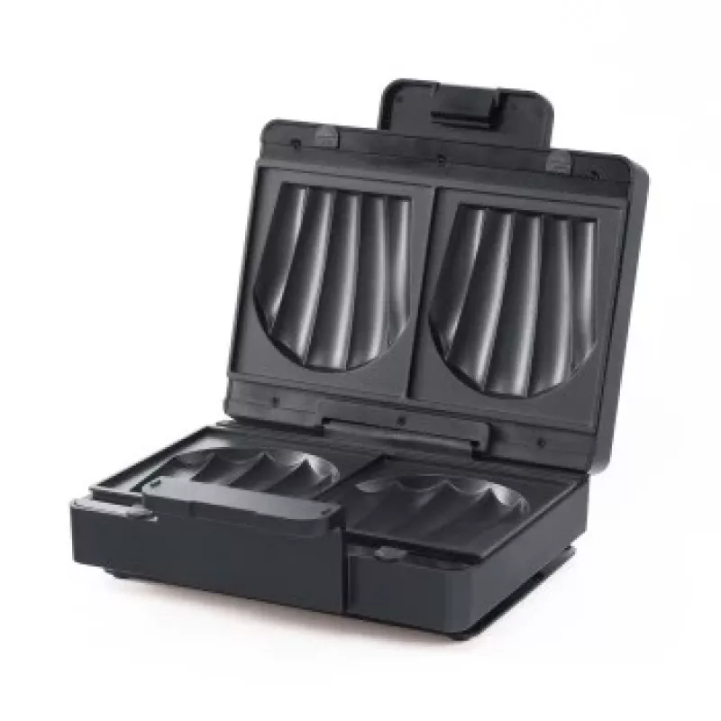 WILFA Easy Melt Sandwich Maker 900 W Must/Hõbe