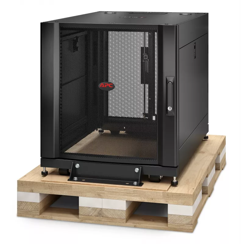 APC NetShelter SX 12U Server Rack Enclosure 600mm x 900mm with Sides Black Shock Packaging