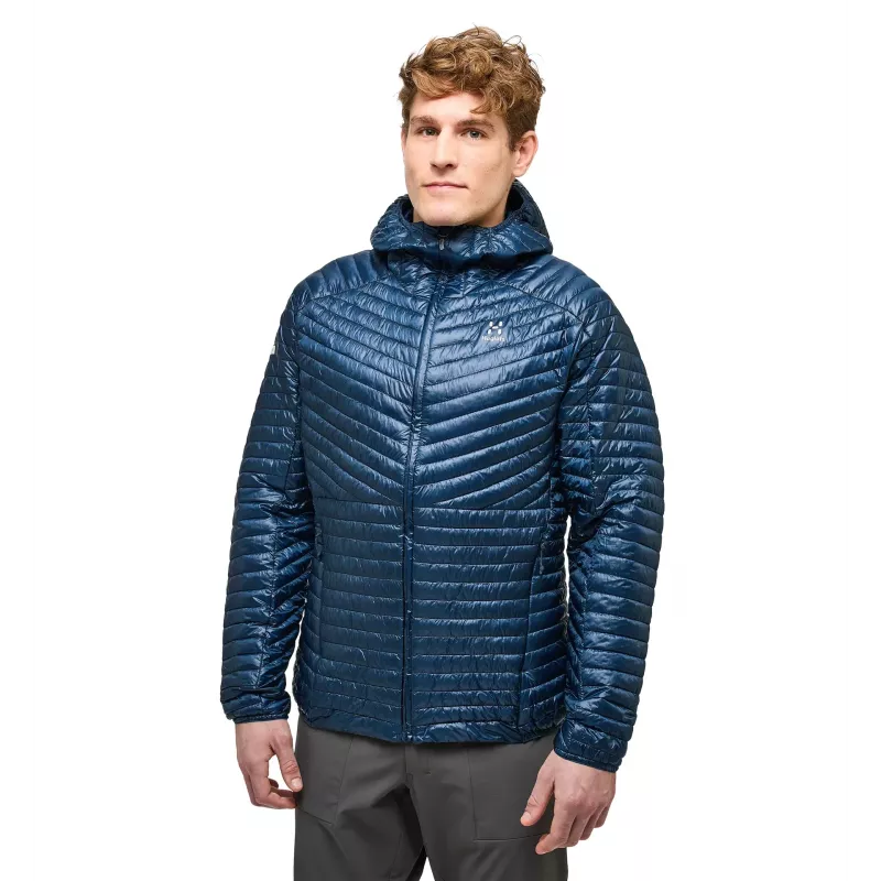 Haglöfs L.I.M. Mimic Hood Insulated Jacket - Tarn Blue