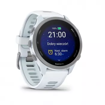 Garmin Forerunner 170 Whitestone koos Whitestone/Cloud Blue rihmaga