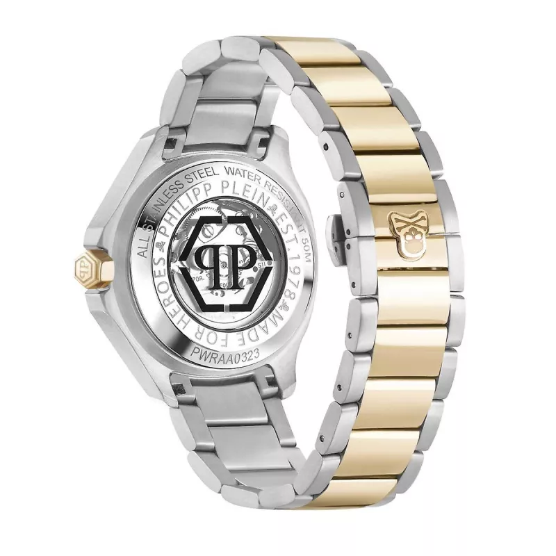 Philipp Plein The $keleton meeste automaatkell PWRAA0323 42mm must silikoon