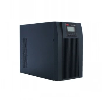 ABB POWERVALUE 11 T G2 2KVA Online Tower UPS - 2000VA / 1800W, puhas siinuslaine, LCD-ekraan