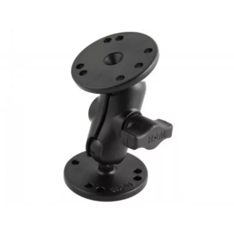 RAM MOUNTS B-Size Lühike Kinnitusvars + 2x B-Size 1.0 Kuul Ümmargune 2.5 Alus
