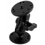 RAM MOUNTS B-Size Lühike Kinnitusvars + 2x B-Size 1.0 Kuul Ümmargune 2.5 Alus