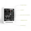 KANTO AUDIO YU2MW-CG Toitega Riulikõlarid USB DAC ja 3.5mm AUX-iga - Mattvalge (sisaldab C ja G tüüpi toitejuhtmeid)