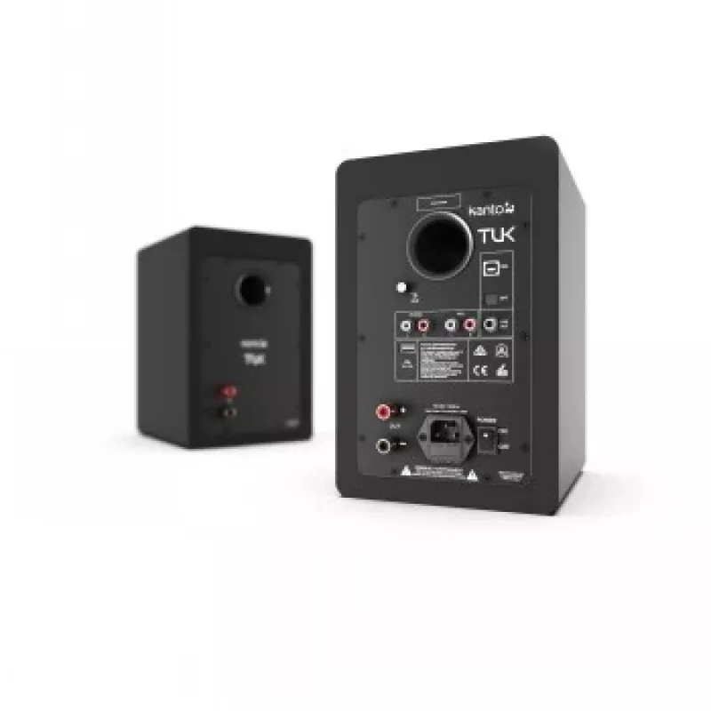 KANTO AUDIO TUKMB-FG Premium Toitega Kõlar koos Kõrvaklappide Väljundiga, USB DAC, Pühendatud Phono Eelvõimendi, Bluetooth, Matt Must (Sisaldab F & G Tüüpi Toitejuhtmeid)