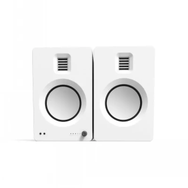 KANTO AUDIO TUKMW-FG Premium Toitega Kõlar koos Kõrvaklapi Väljundiga, USB DAC, Pühendatud Phono Eelvõimendi, Bluetooth, Matt Valge (Sisaldab Tüüp F & G Toitejuhtmeid)