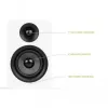 KANTO AUDIO YUP4W Passiivsed Riidlikõlarid Paar - Valge