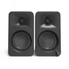 KANTO AUDIO 100W Powered Reference Desktop Speakers with Bluetooth - Black, Pair (Includes Type C Power Cord)