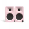 KANTO AUDIO 100W Powered Reference Desktop Speakers with Bluetooth - Pink, Pair (Includes Type C Power Cord)