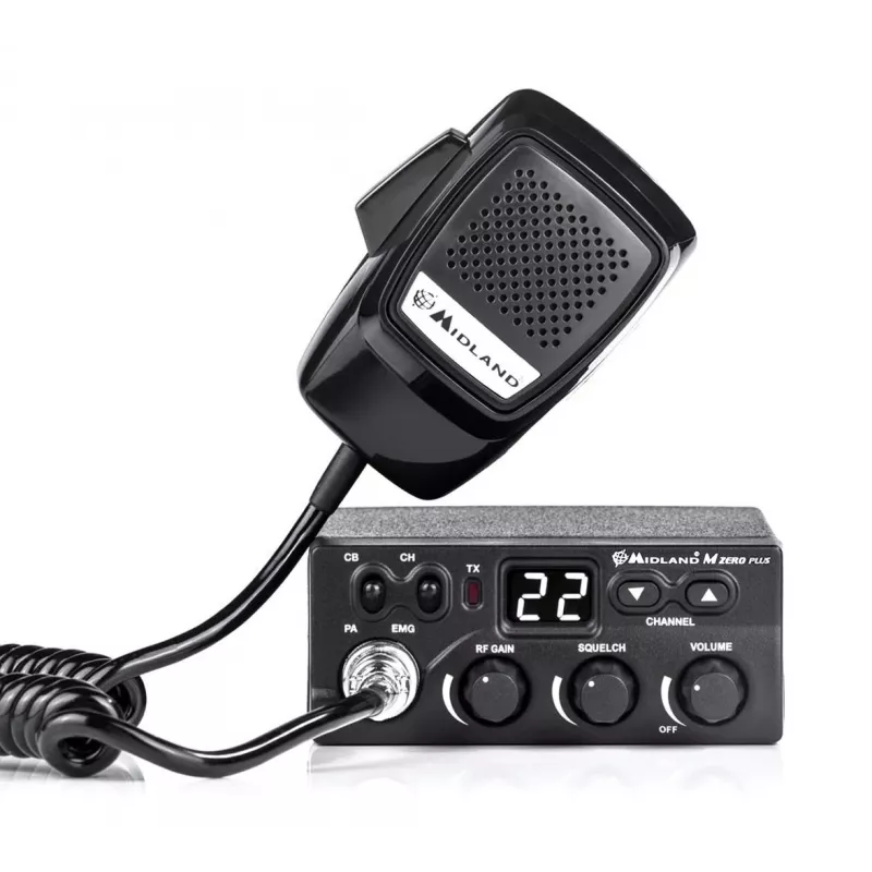 Midland C1169.01 Kaasaskantav CB-raadio 40 kanalit AM/FM