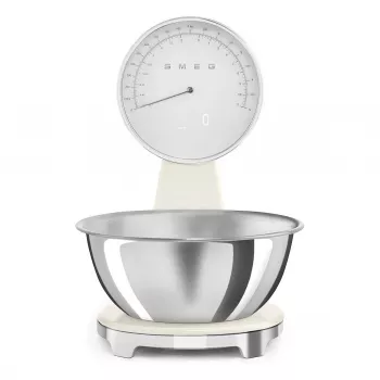 SMEG Analoog- ja digitaalne köögikaal Kreem KSF01CRWW
