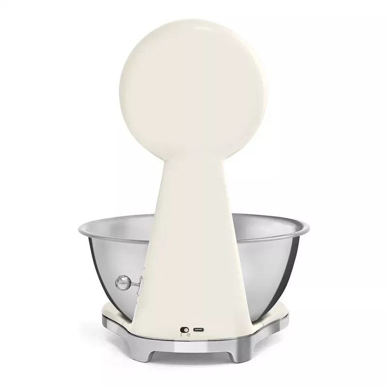 SMEG Analoog- ja digitaalne köögikaal Kreem KSF01CRWW
