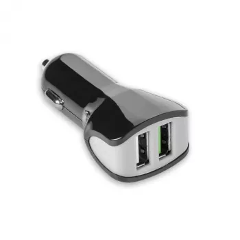 CELLY TURBO Auto laadija 2 USB 2.4A Must