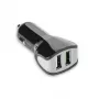 CELLY TURBO Auto laadija 2 USB 2.4A Must