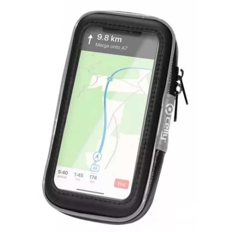 CELLY Universal Bike Holder XXXL - roolikinnitus nutitelefonidele kuni 6,5 inch