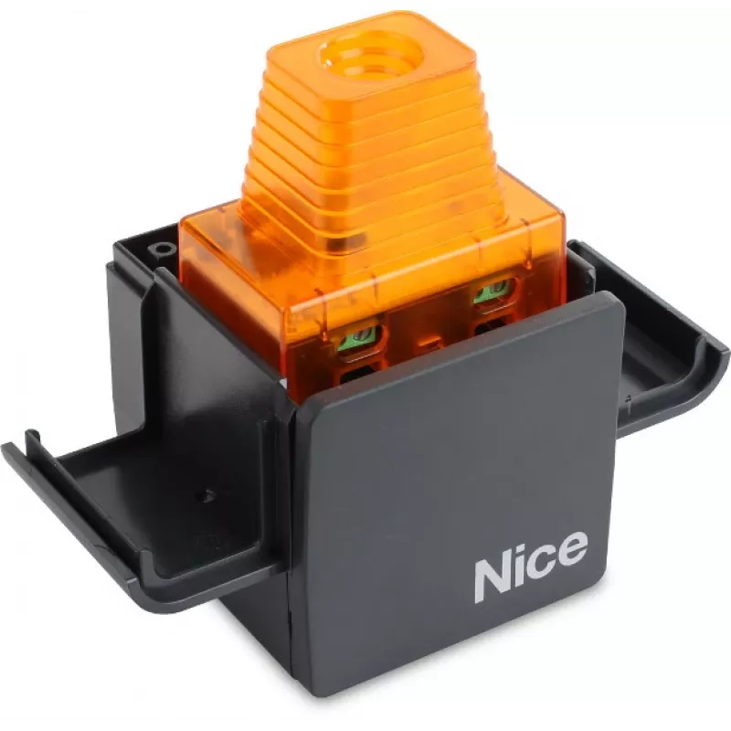 NICE ELAC LED vilkur sisseehitatud antenniga 90-230V oranž