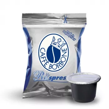 Caffè Borbone Respresso Miscela Blu 100 kapslit Nespresso Original Line'ile, 5g tk, keskmine röst