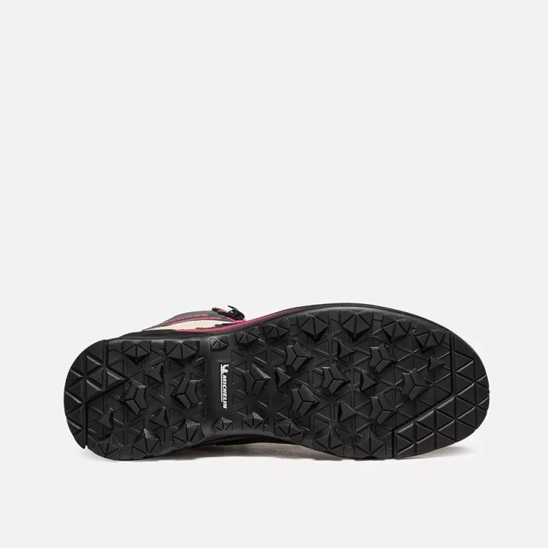 Garmont Akron Mid GTX naiste matkasaapad - hall/vaarikaroosa (EU 38)