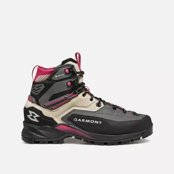 Garmont Akron Mid GTX naiste matkajalatsid - hall/vaarikaroosa, suurus 40