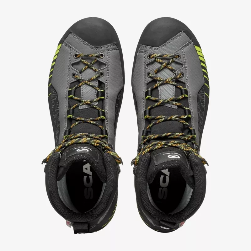 Scarpa Ribelle Lite HD matkasaapad - raudhall / laim - suurus 47 EU