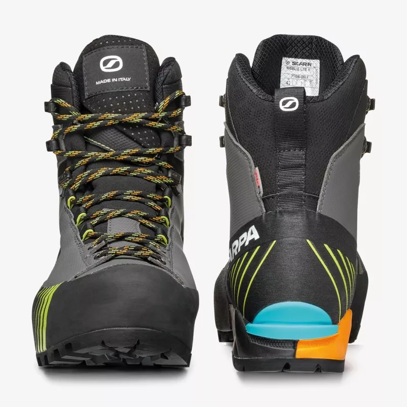 Scarpa Ribelle Lite HD matkasaapad - raudhall / laim - suurus 47 EU