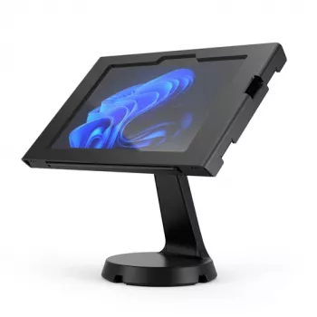 COMPULOCKS Surface Go 1-4 Gen Apex Enclosure Mast Counter Stand Black