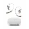 Shokz OpenFit Pro White - Avatud kõrvaklappidega tõelised juhtmevabad kõrvaklapid DirectPitch tehnoloogiaga, Bluetooth 5.3, IP54, 28h aku