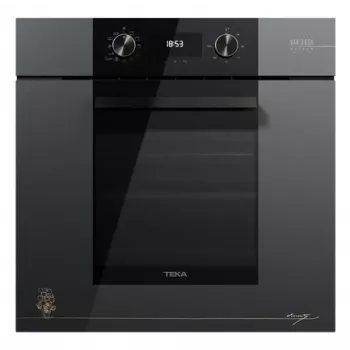 TEKA HLB 84-VGOGH 2199 Pürolüütiline multifunktsionaalne ahi, 70L, A+, must klaas Van Goghi disainiga