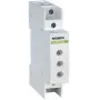 NOARK Ex9PD3e Signaallamp, 230/400V AC/DC, 3 x Punane LED, DIN-latt