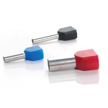 TRYTYT isoleeritud topeltkaitsesukk 2x6mm² kollane (100 tk) DUID-2X6,0-14ZO