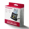 AXAGON CRE-SM4NC USB-C Smart Card Stand Reader - Must