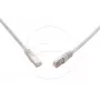 SOLARIX Cat.6A S/FTP Patch Cable 1m Grey