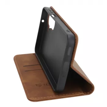 Taktiline raamatukaas Xproof Galaxy A27 5G Mud Brown