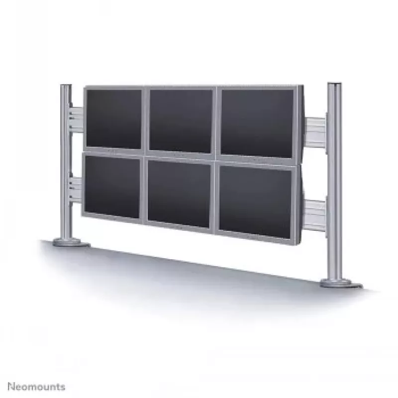 NEOMOUNTS NEWSTAR lauatelefoniriba 6 ekraanile (70 x 130 cm) 10-24 hõbedane