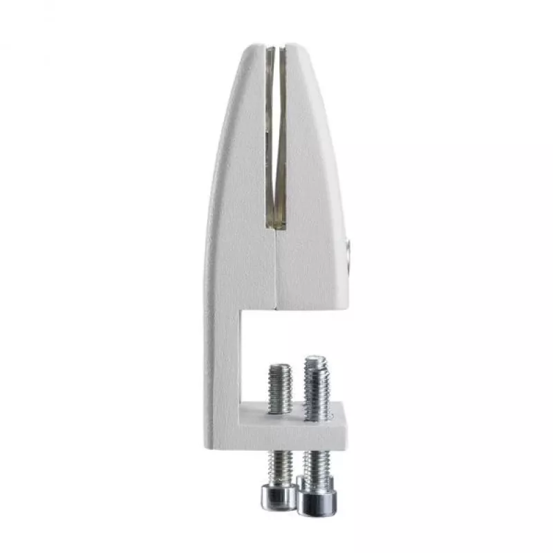 Neomounts lauaklamber NS-GLSPROTECT seeriale - 8-25 mm laua paksus - 2 tk komplekt, valge