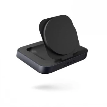ZENS Magnetic Nightstand Charger - 20W juhtmevaba laadimisalus iPhone'ile ja AirPodsidele (must)
