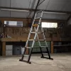 Batavia 7065240 Teleskoopredel 205cm, 150kg koormus, anodeeritud alumiinium, hõbe/must