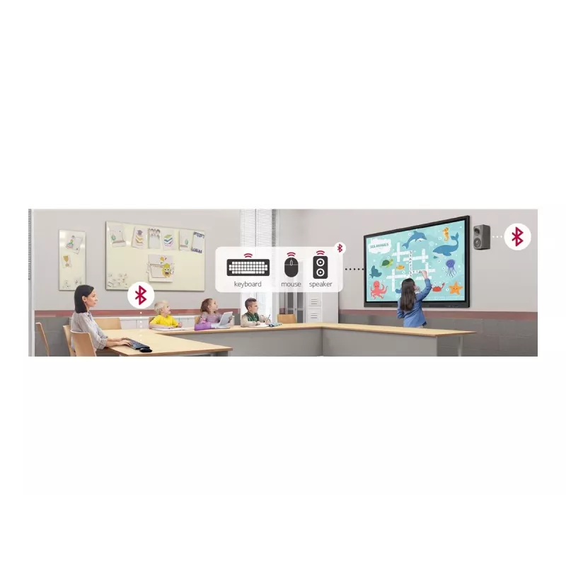 LG 86TR3DK-B 86 inch UHD 390NITS 16/7 Touch Android 13 (EDLA) Interaktiivne Ekraan