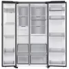 Samsung RS80F64KEFEO American Style Külmik-Sügavkülmik, 615L, Total No Frost, Ühendatud Vee- ja Jääautomaat, Rafineeritud Teras