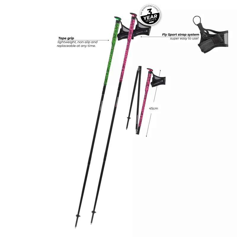 Komperdell FXP Carbon 125 cm jooksupulgad