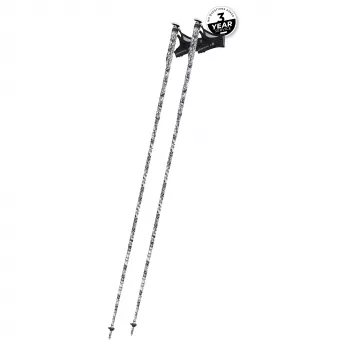 Komperdell Erlkönig FXP kokkupandavad jooksukepid, 120 cm, 3-osaline ülikerge süsinikkiud 14 mm, iselahtivolduv FXP süsteem, Trail Pro Tape käepide